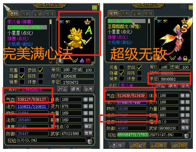 满级魂兽石!满心法至尊龙朱雀!9速带娃