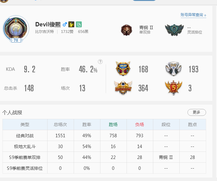 英雄联盟租号