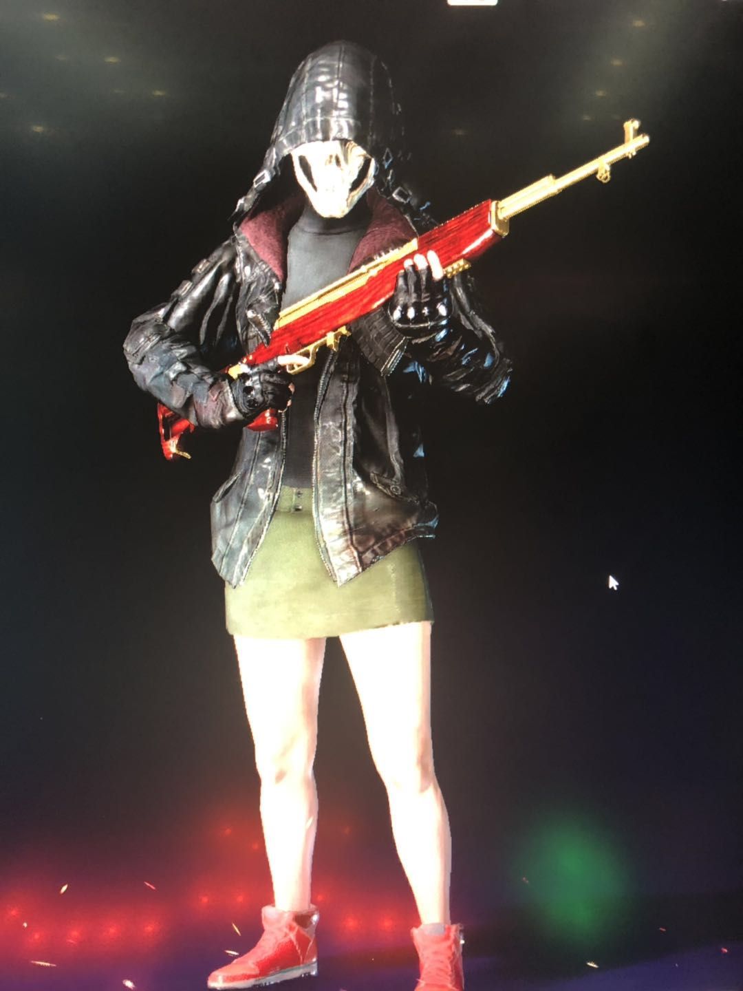 刀锋衣黄金m4黄金sks绝版vk套装