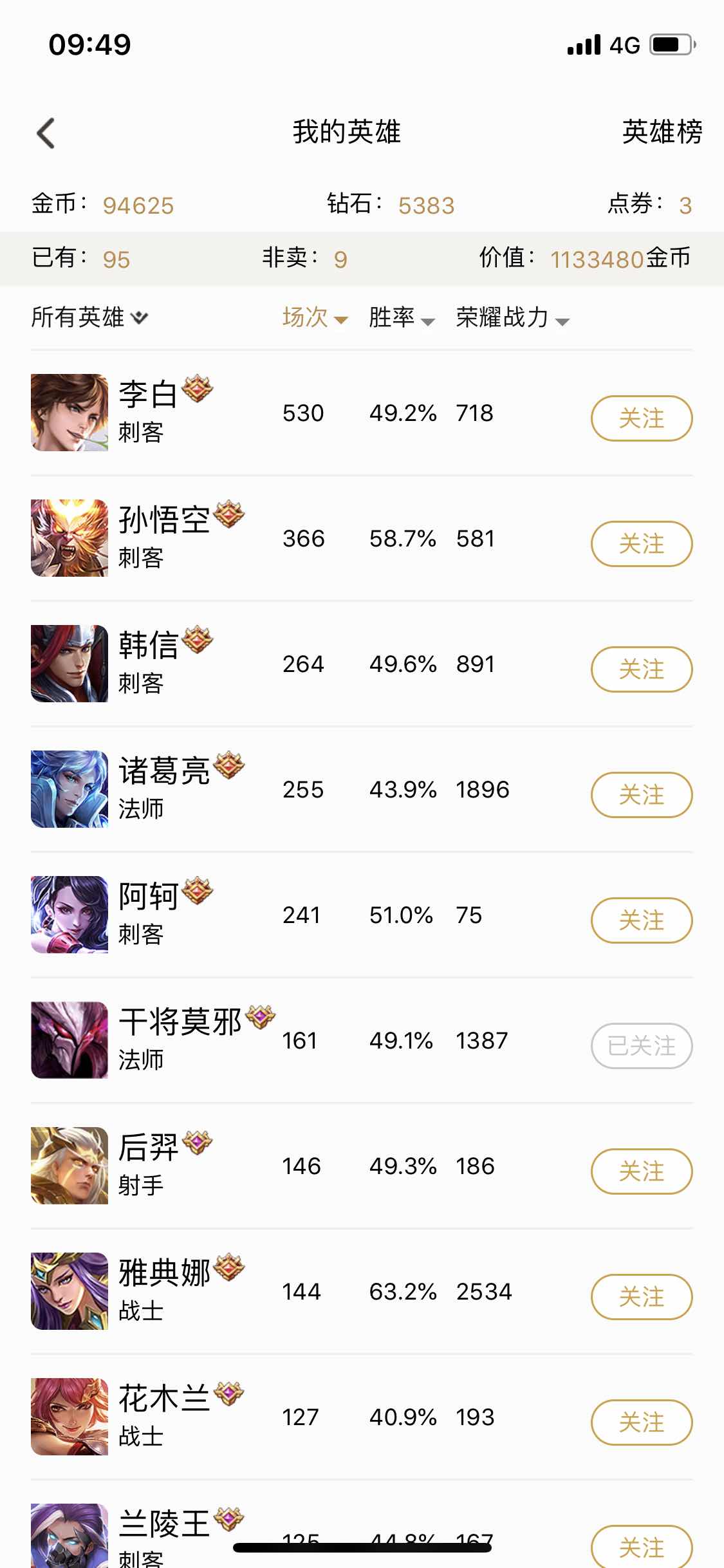 王者荣耀租号