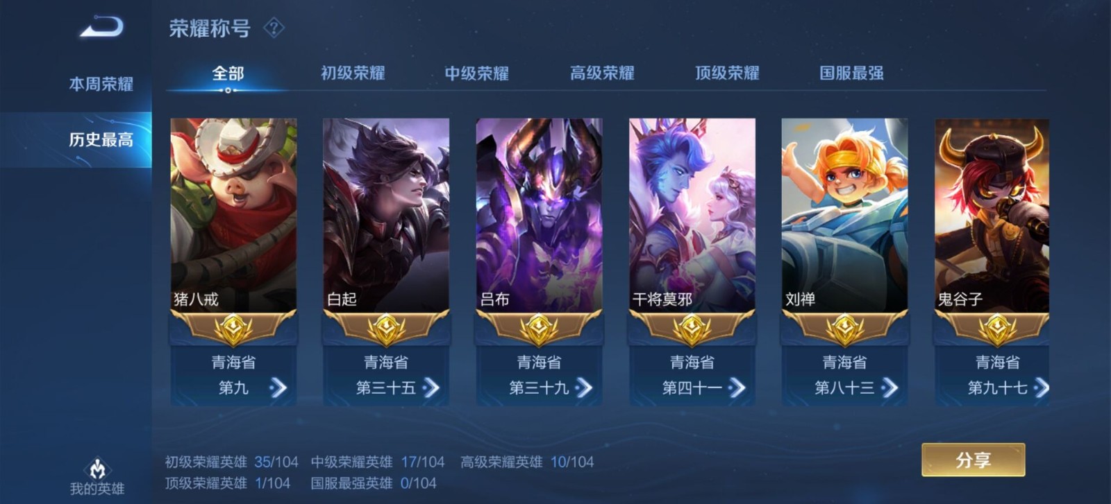 王者荣耀租号