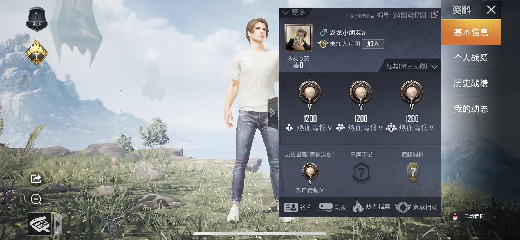 和平精英租号