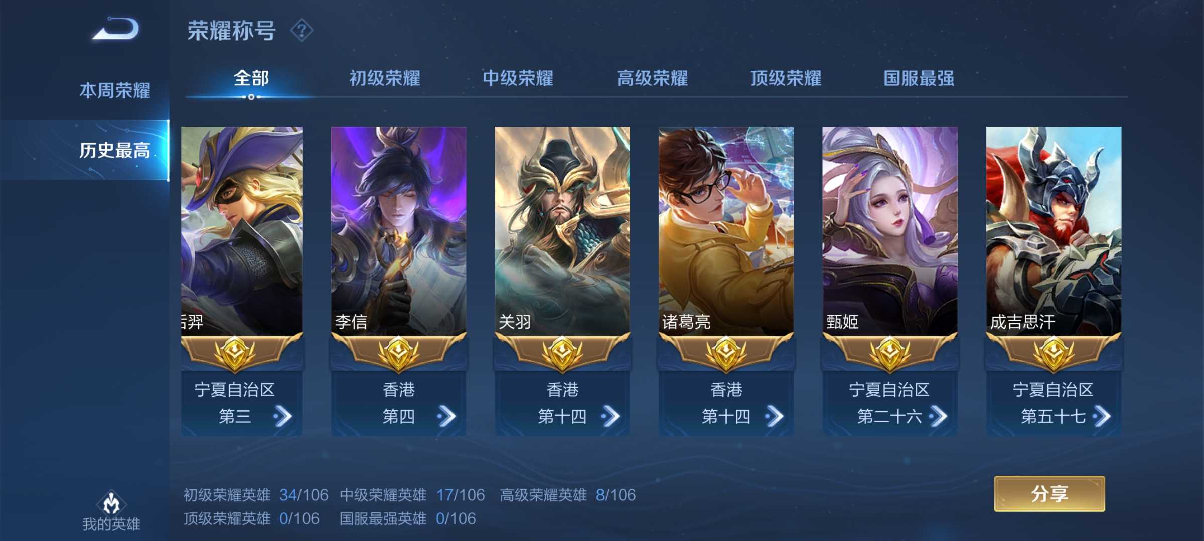 王者荣耀租号