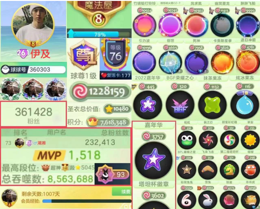 球球大作战租号