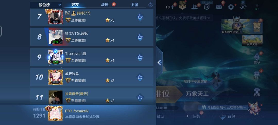 王者荣耀租号