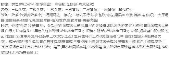 和平精英租号