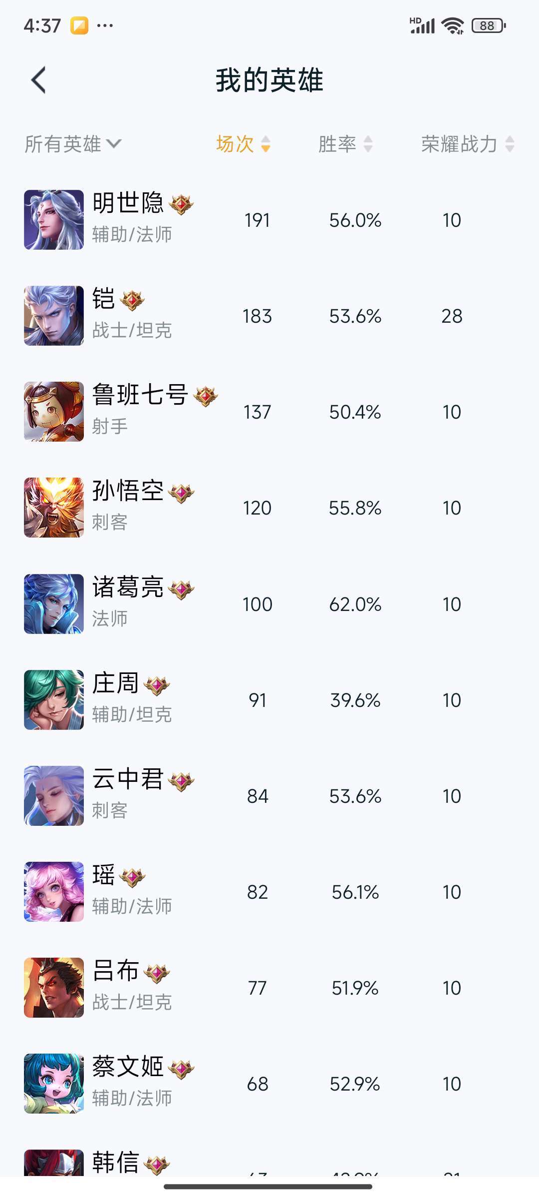 王者荣耀租号