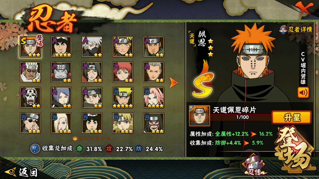 S佩恩[天道]-最强A忍小南-奇拉比-鼬神-神卡