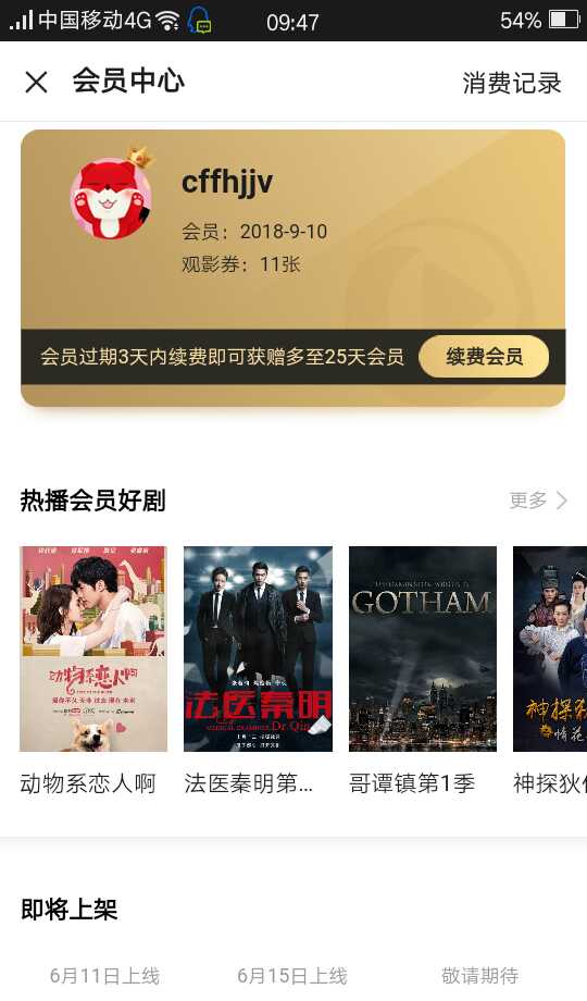 搜狐视频会员请详细看下帐号描述\/电脑客户端