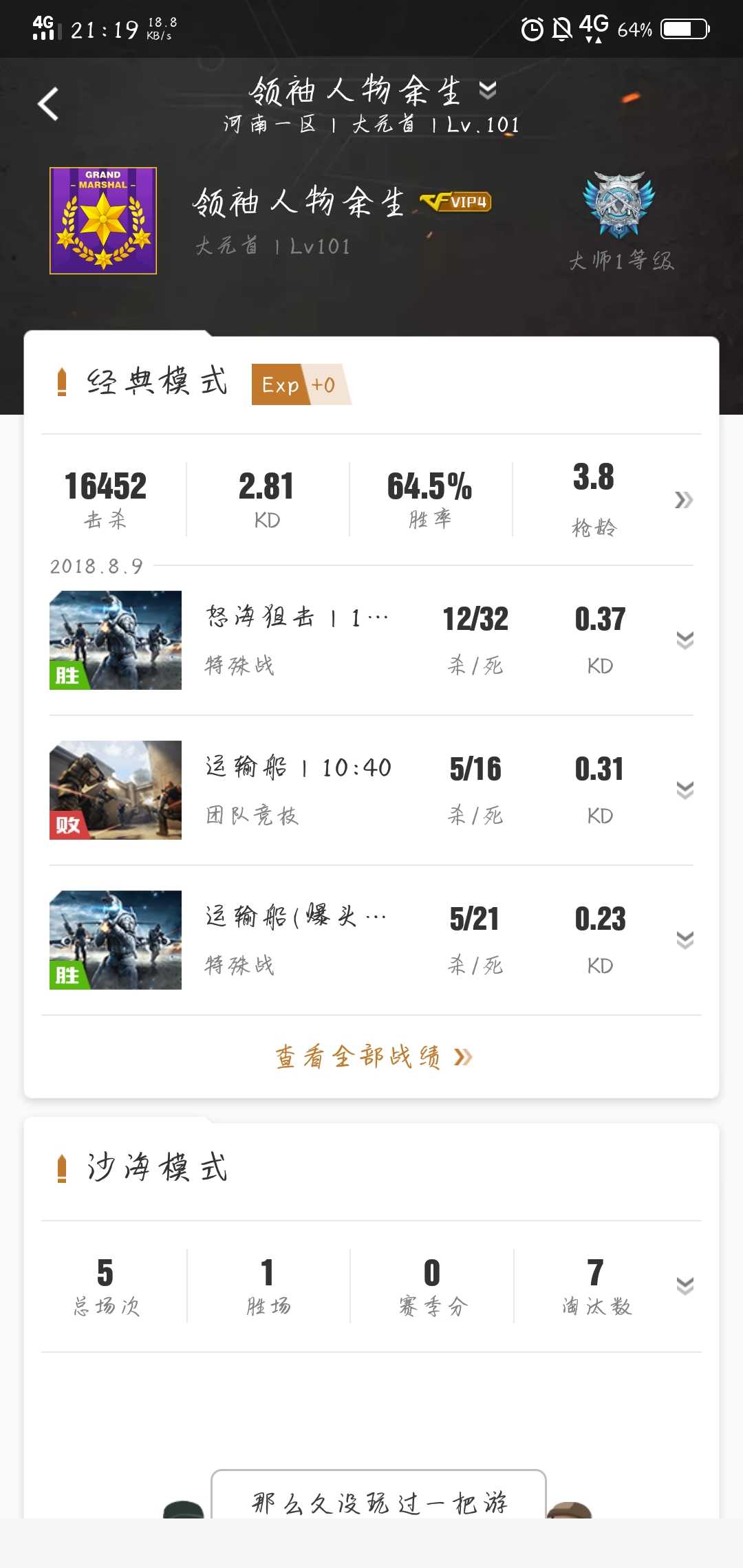 穿越火线租号