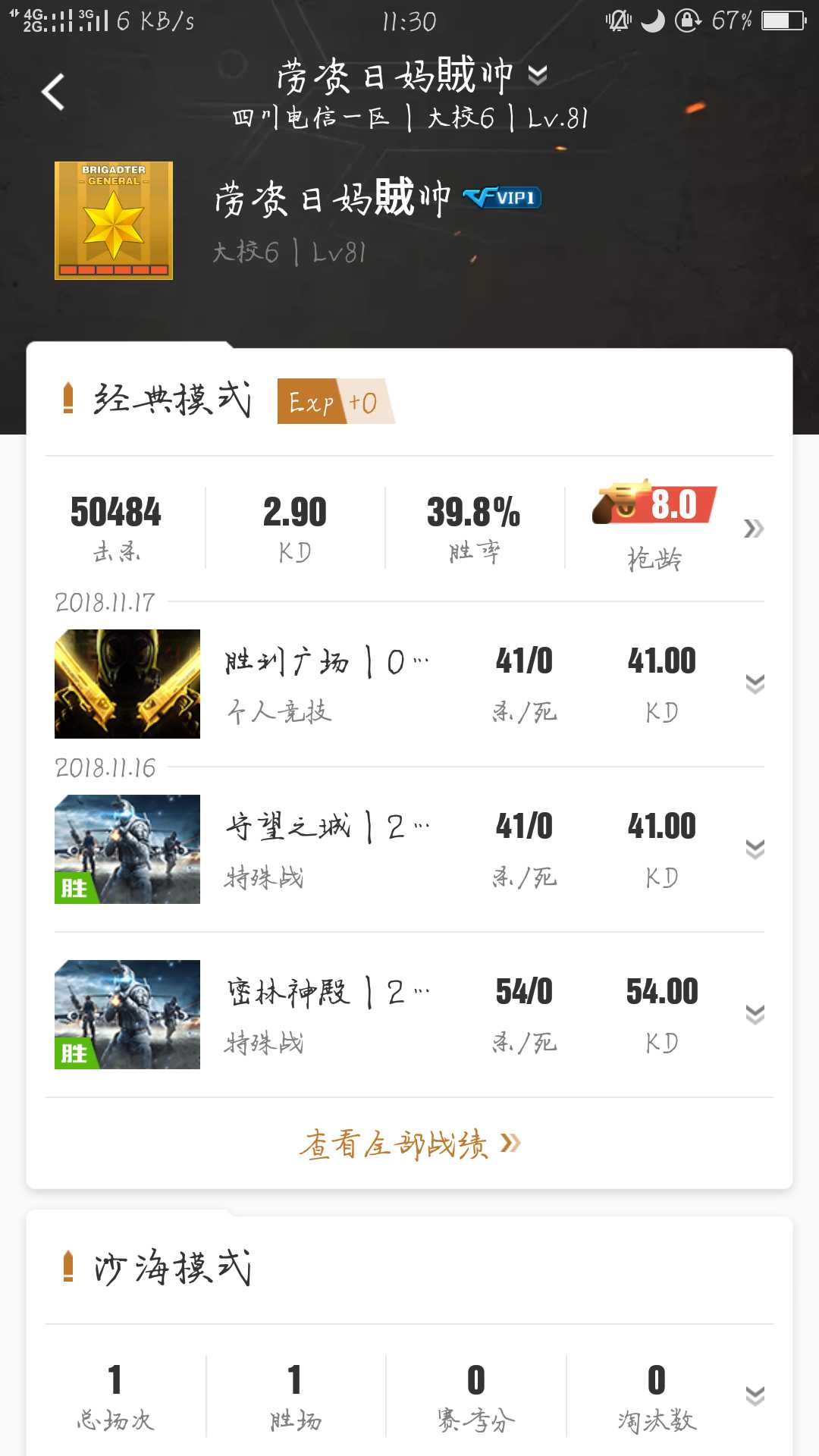 穿越火线租号