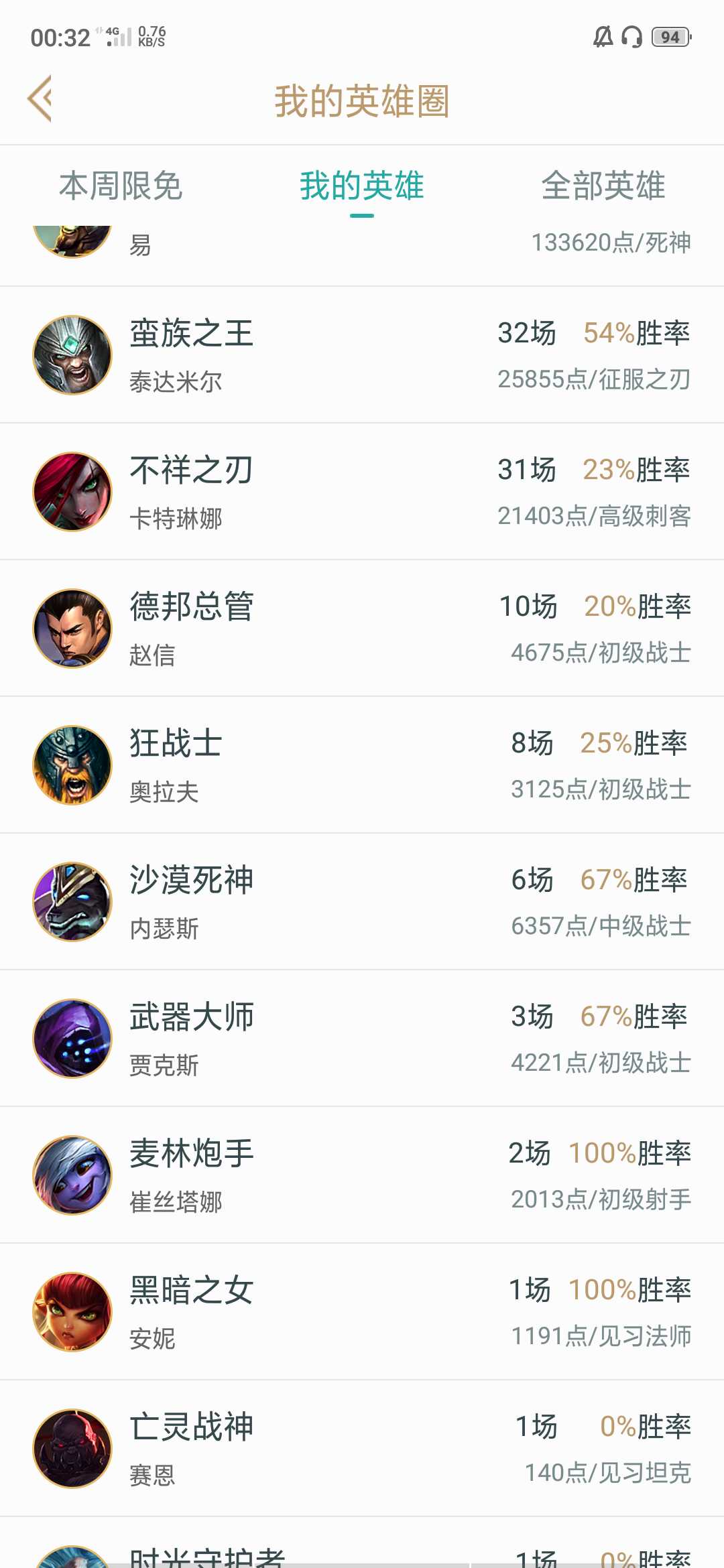 英雄联盟租号