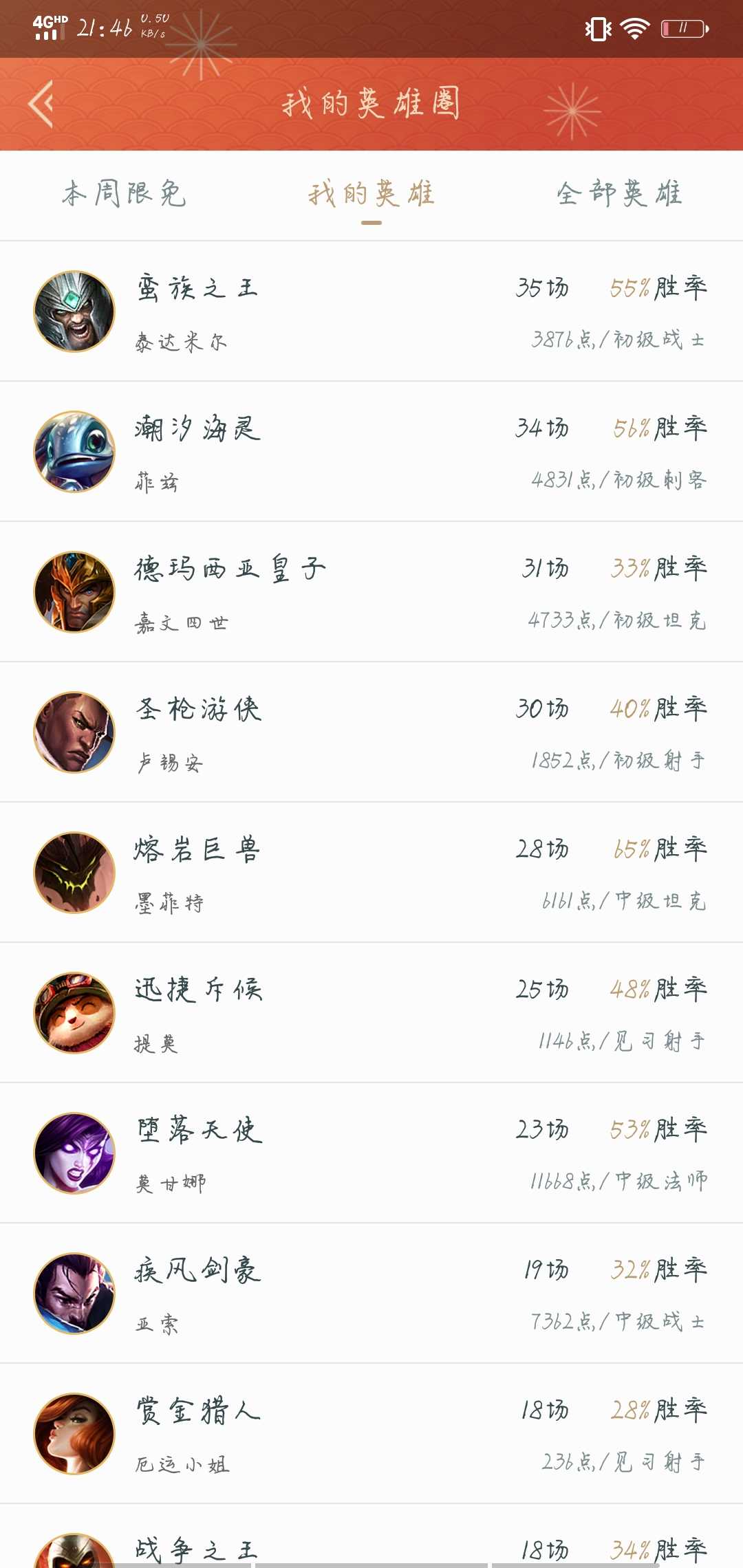 英雄联盟租号