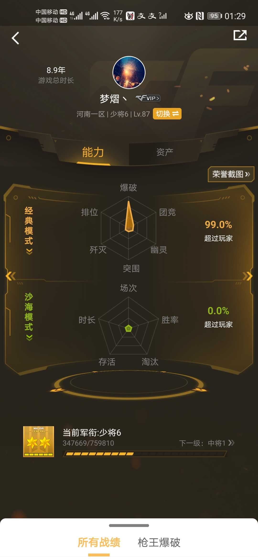 穿越火线租号