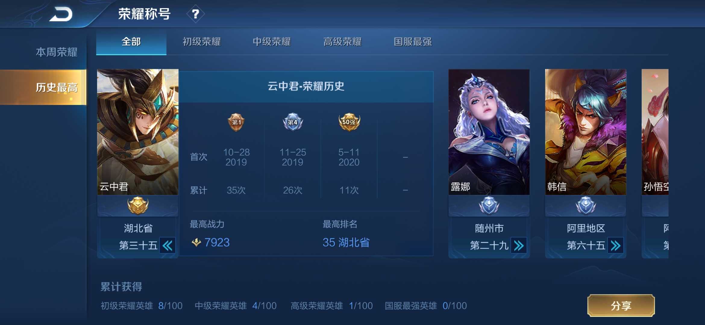 王者荣耀租号