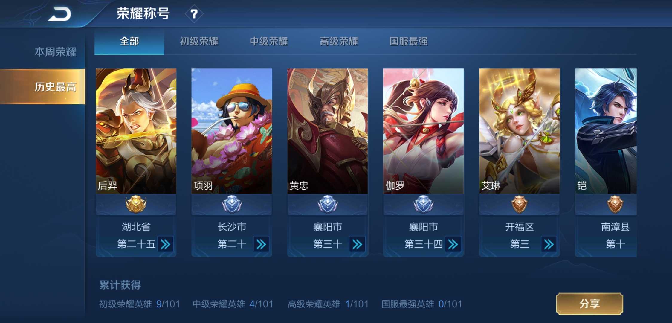 王者荣耀租号