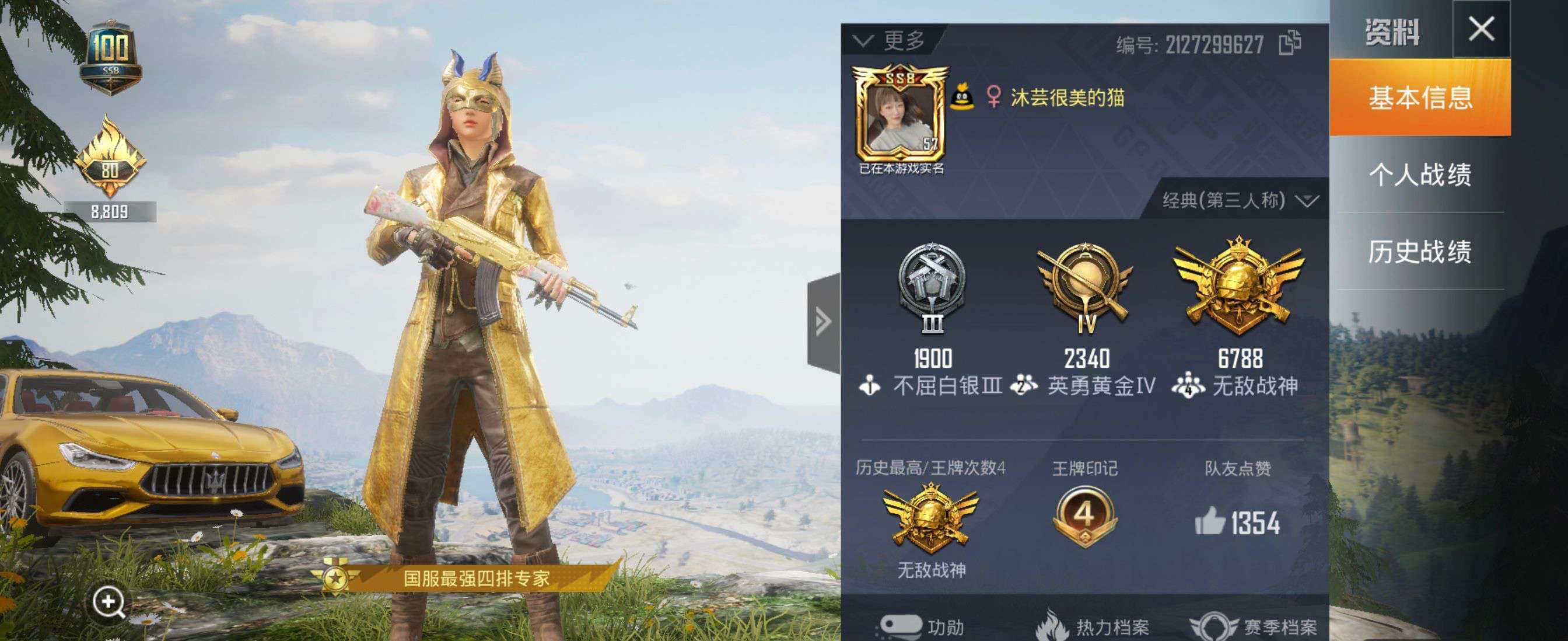 和平精英租号