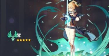 原神极品账号五星人物琴