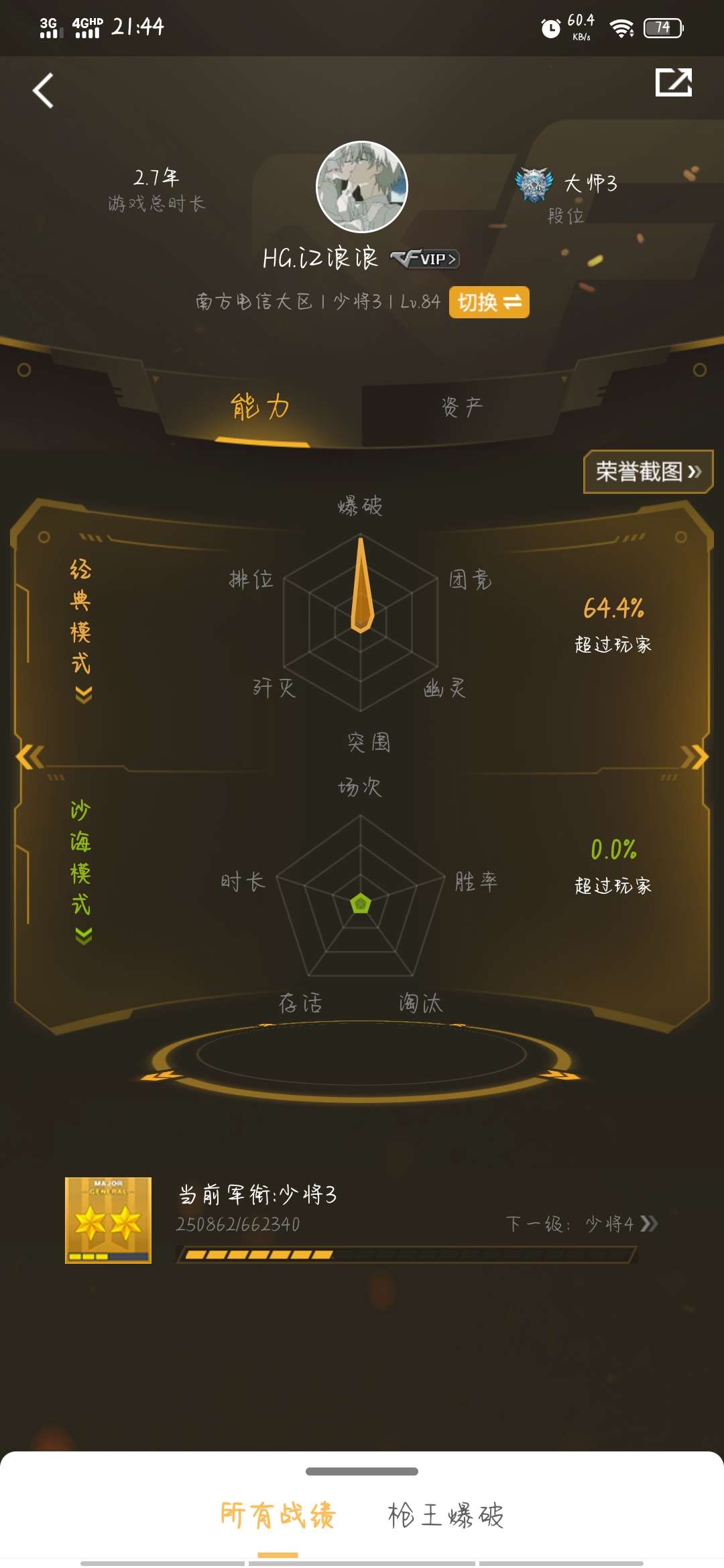 穿越火线租号
