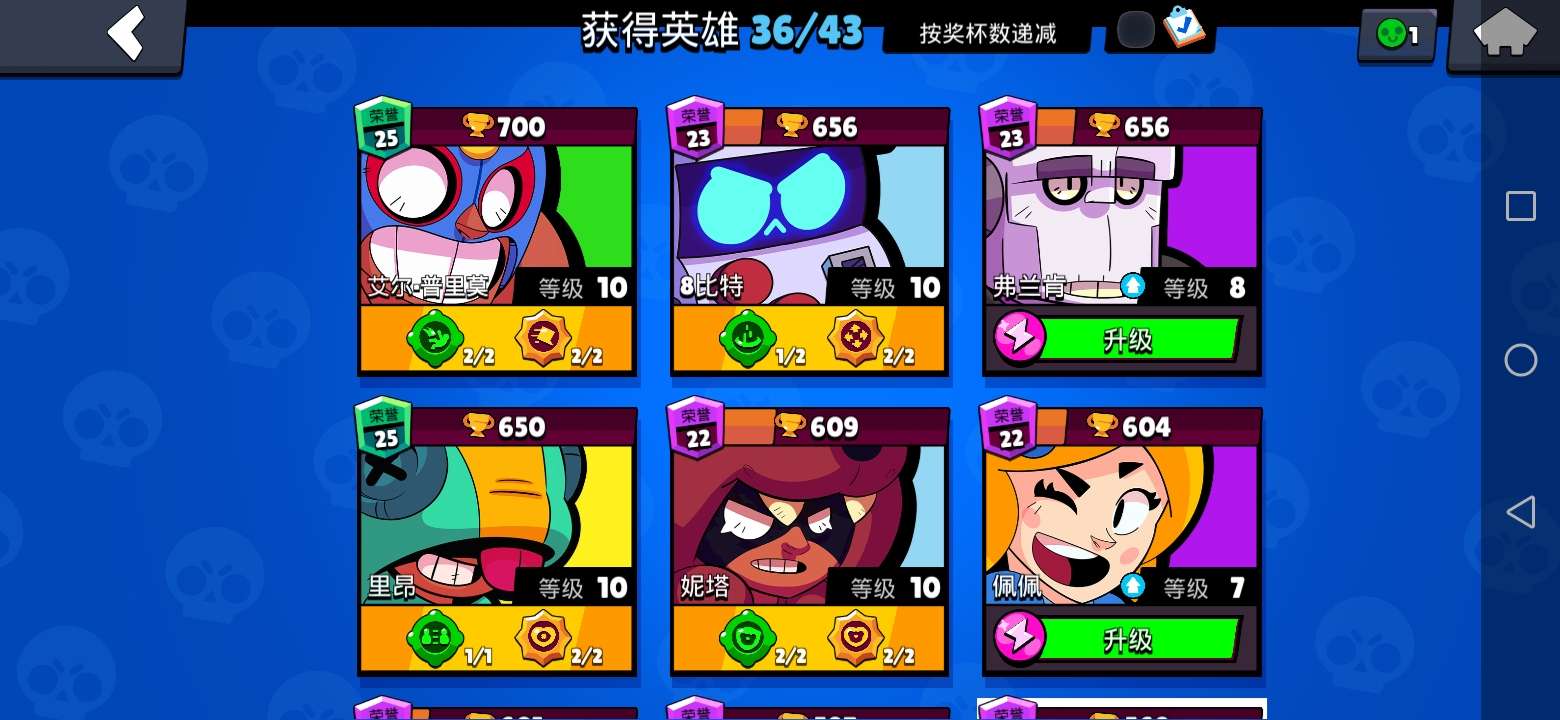 星辉里昂,巴比特,普利莫,妮塔._荒野乱斗(游族)_全区