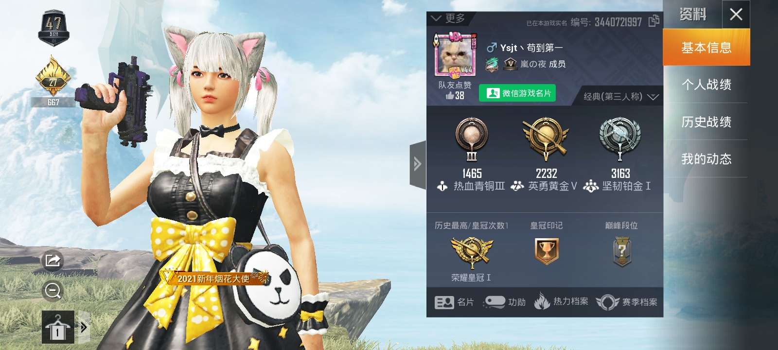 和平精英租号