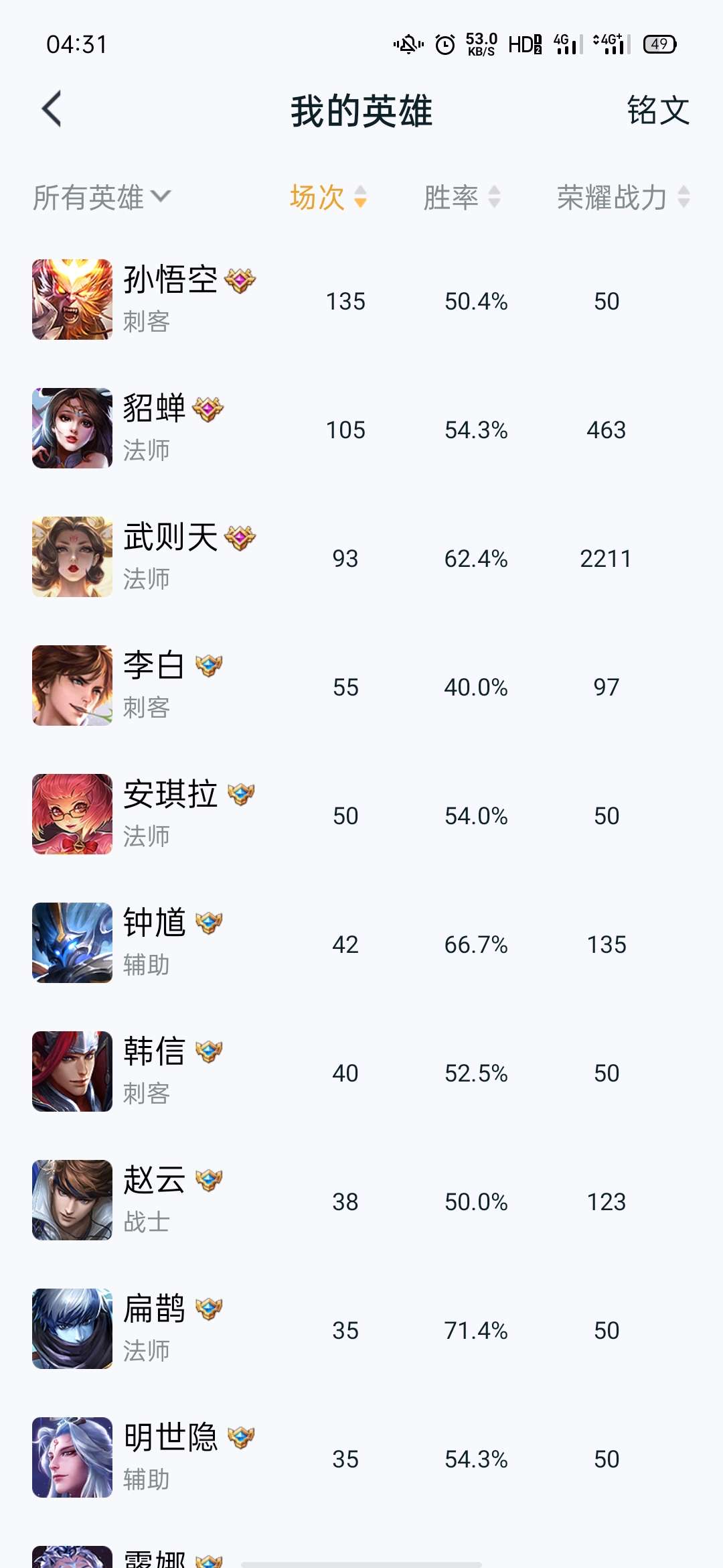 王者荣耀租号