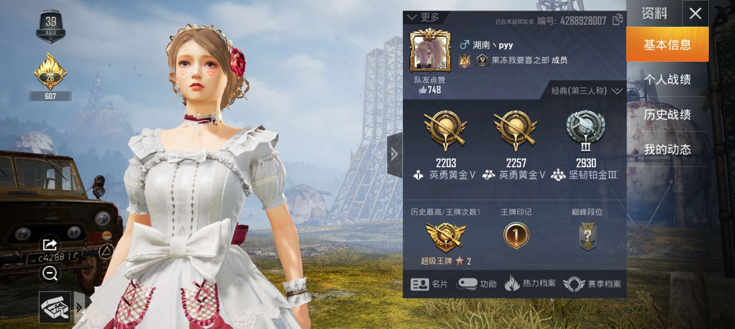 和平精英租号