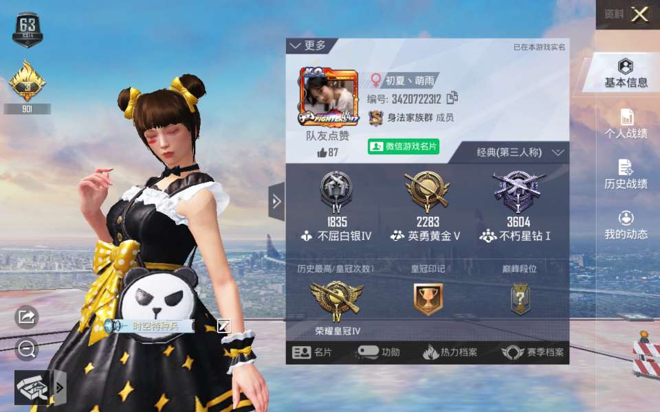 和平精英租号