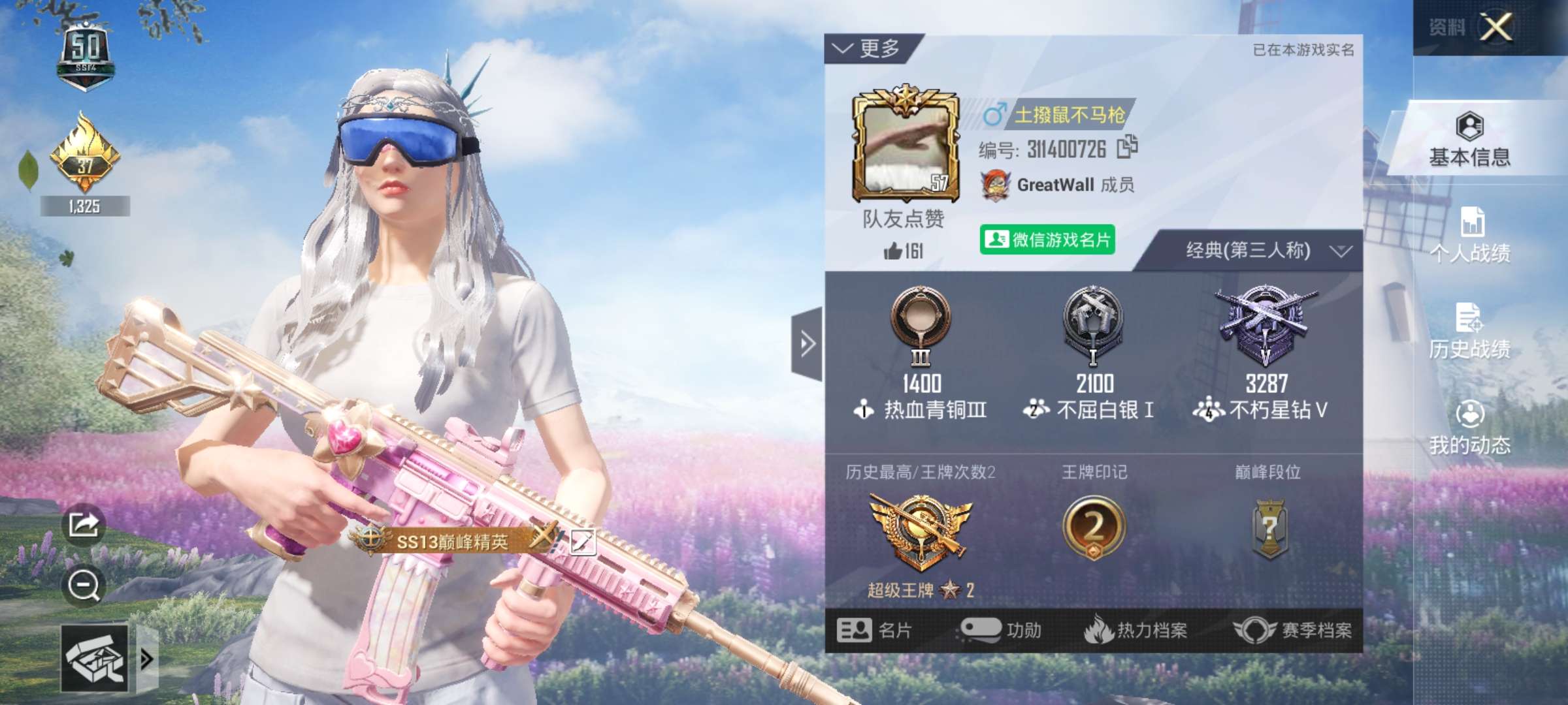 和平精英租号