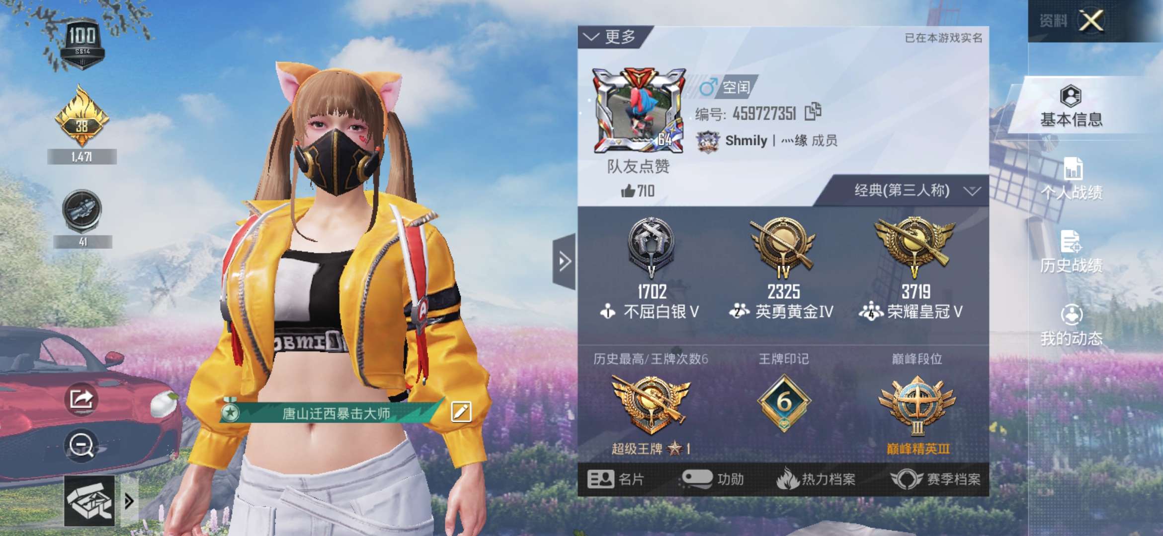 和平精英租号