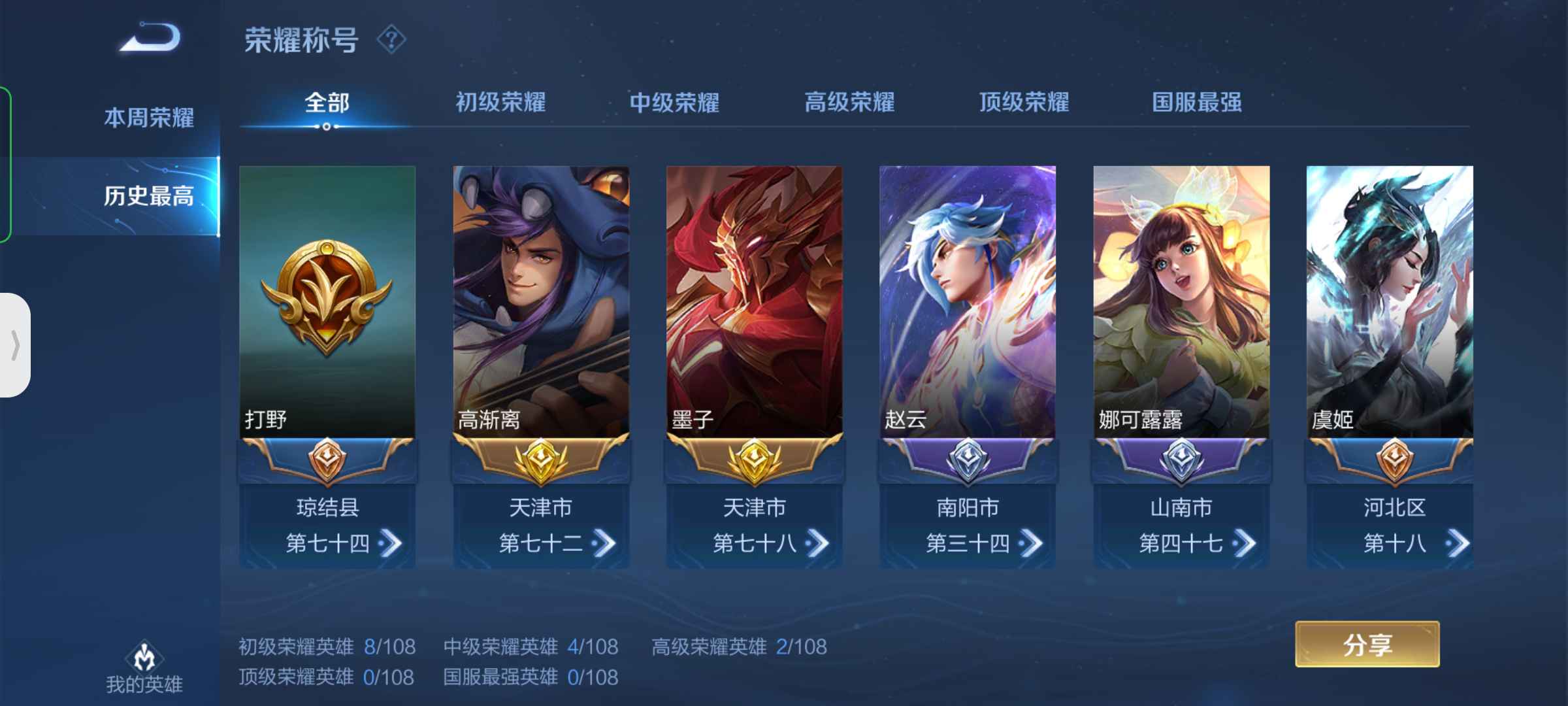 王者荣耀租号