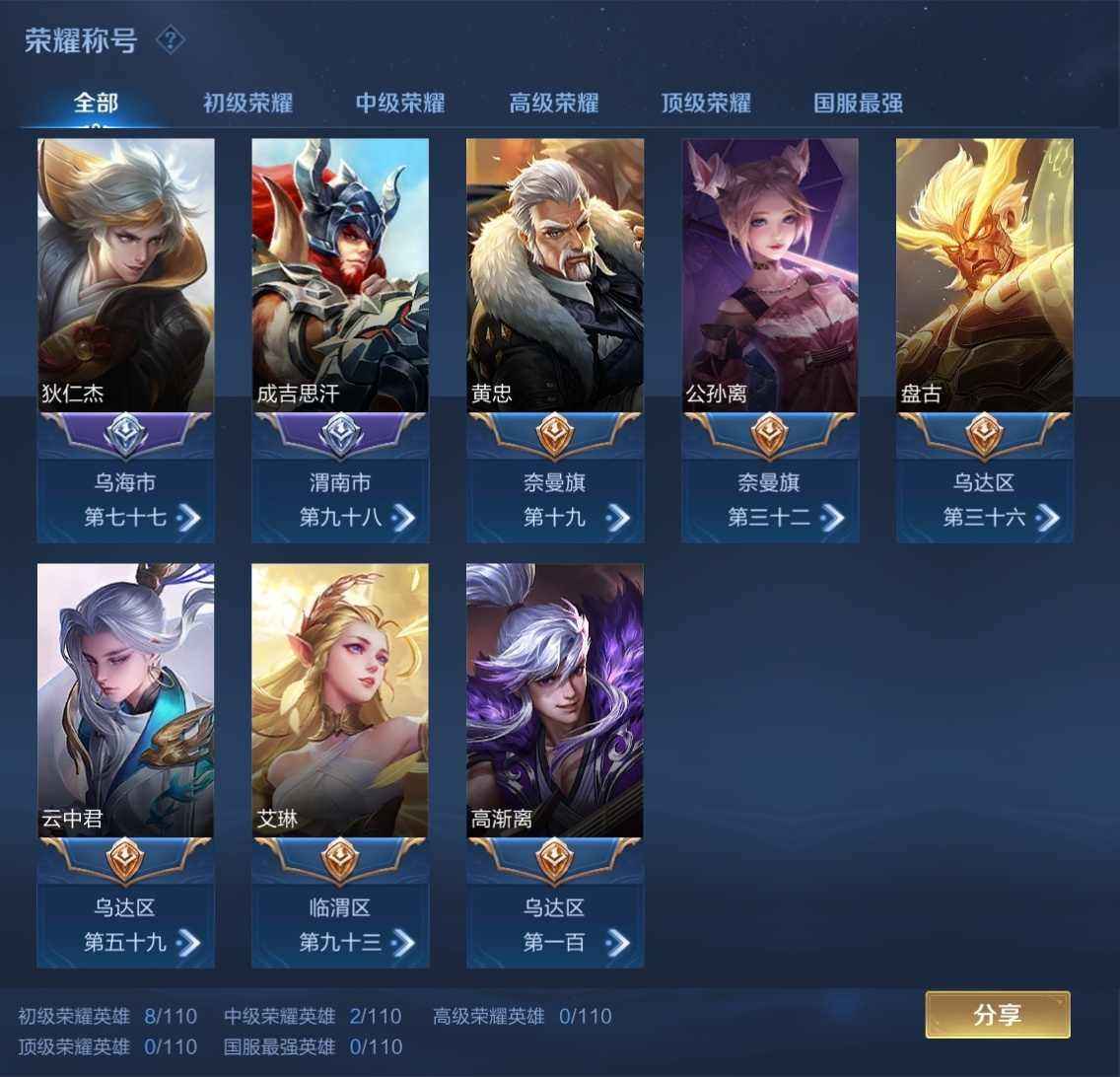王者荣耀租号