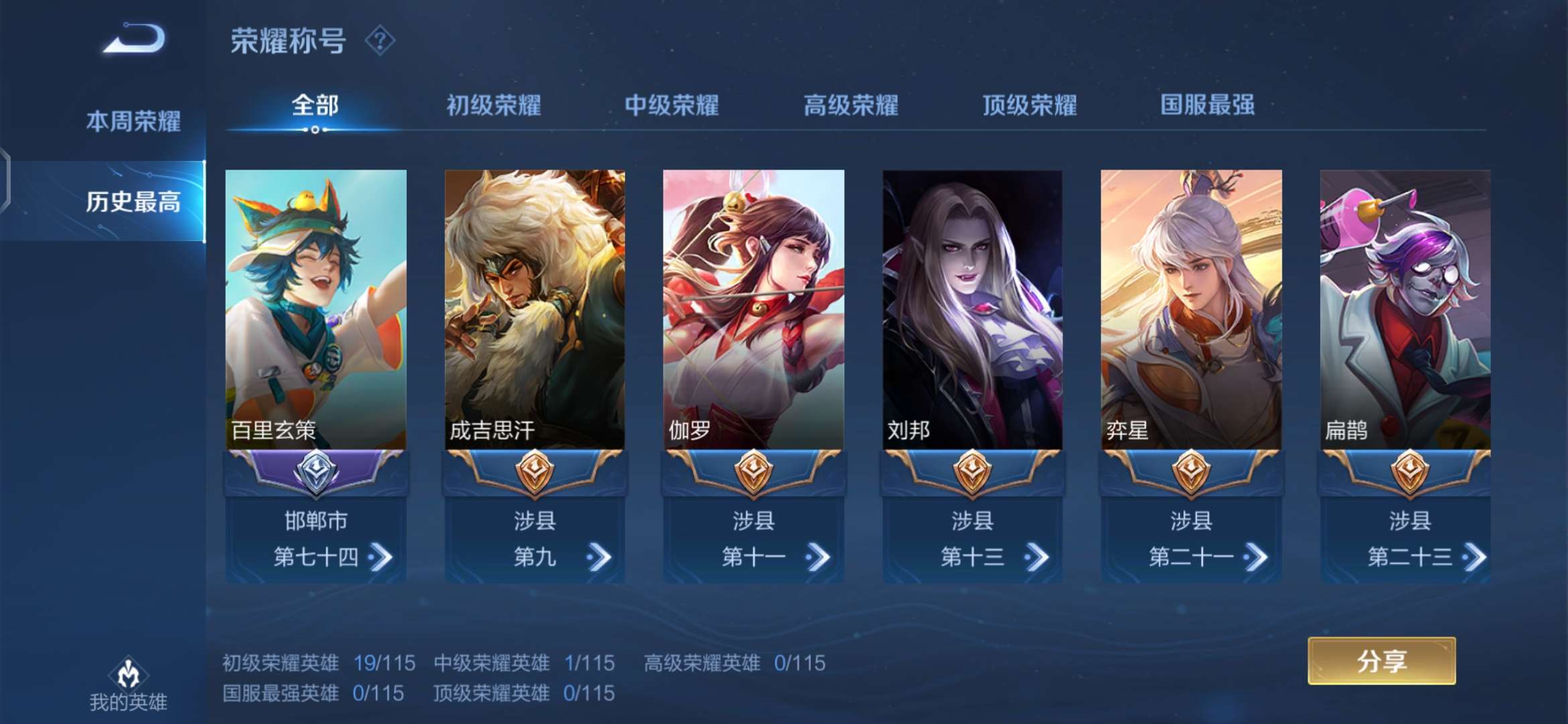 王者荣耀租号