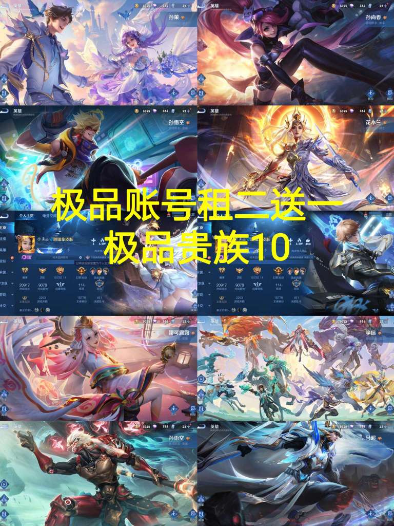 王者荣耀租号