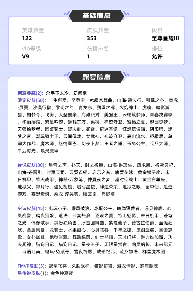王者荣耀租号