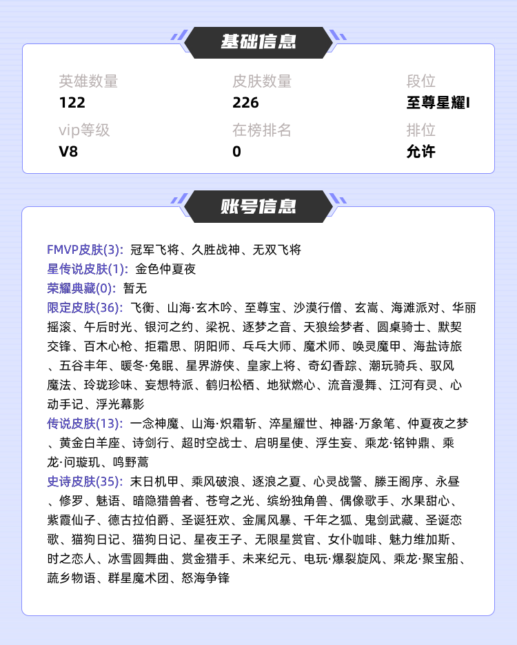 王者荣耀租号
