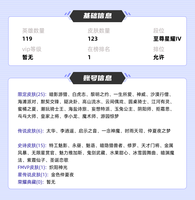 王者荣耀租号