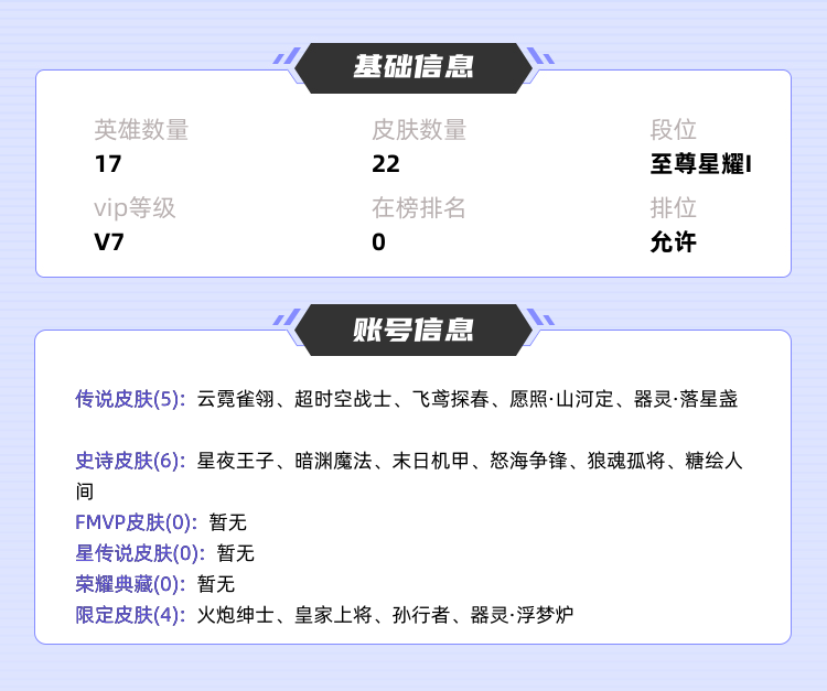 王者荣耀租号