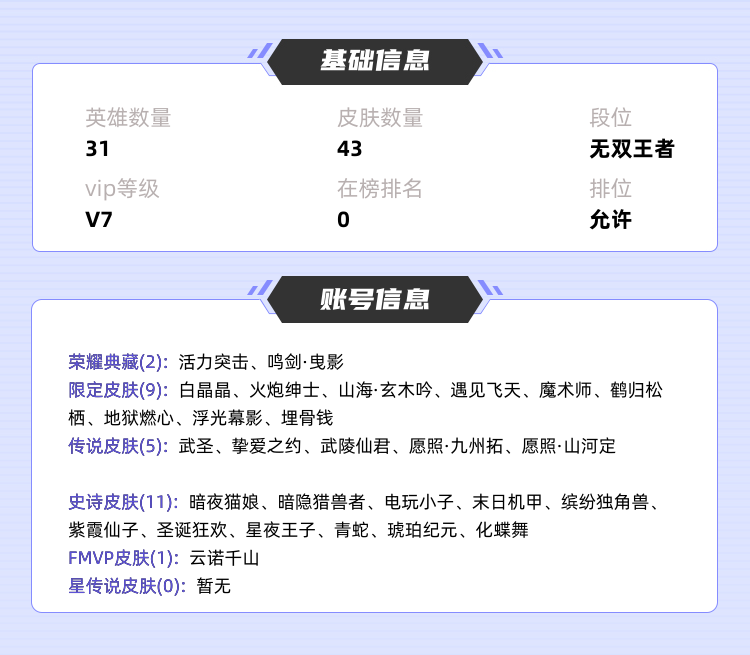 王者荣耀租号