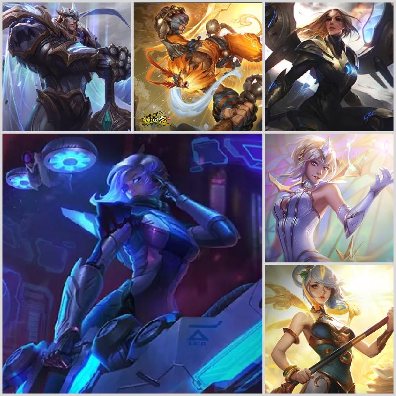 800p黄金四可排=龙瞎=至臻卡莎ez劲夫zoe=周年男刀=