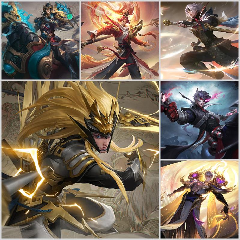 【v6 163皮】雷霆时雨御风骁将神威武圣烈魂云鹰飞将凤求凰此王者荣耀