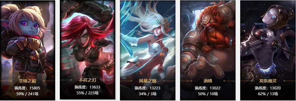 英雄才是王道 皮肤什么的都是浮云 欢迎光临此号