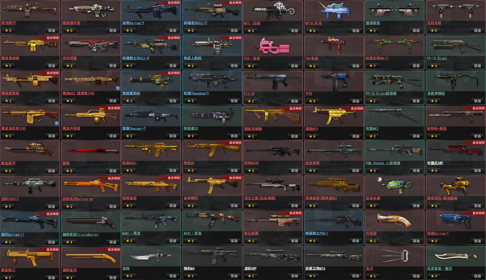 (红称全满)双超凡人物(全皮肤装饰)(猪神幽影混沌)全 6