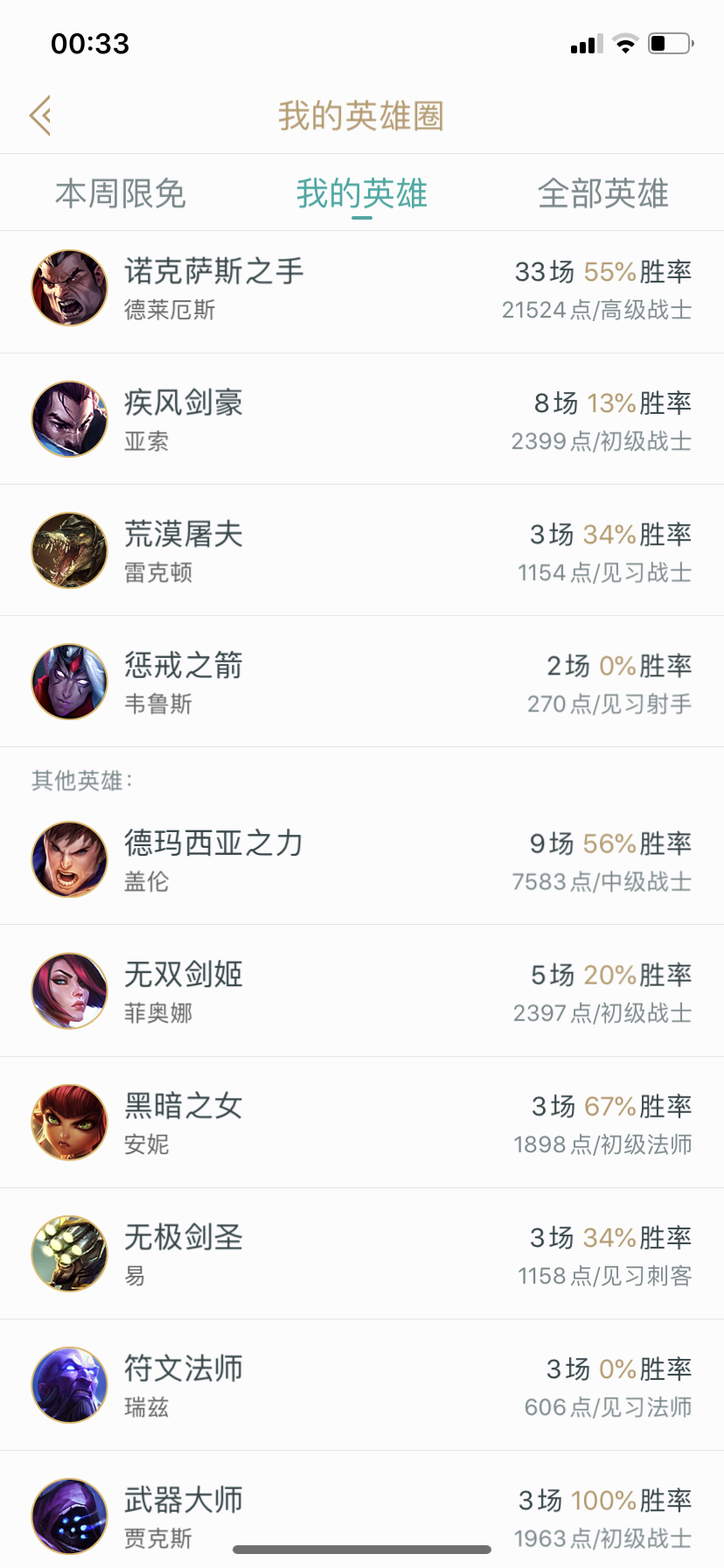 英雄联盟租号
