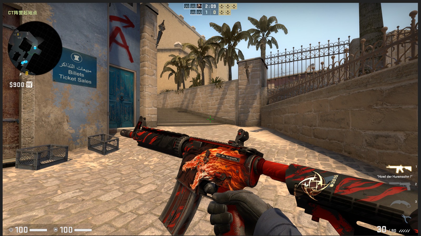 1磨损度74崭新爪子刀多普勒◆印花14tt此csgo账号已出租60次帐号