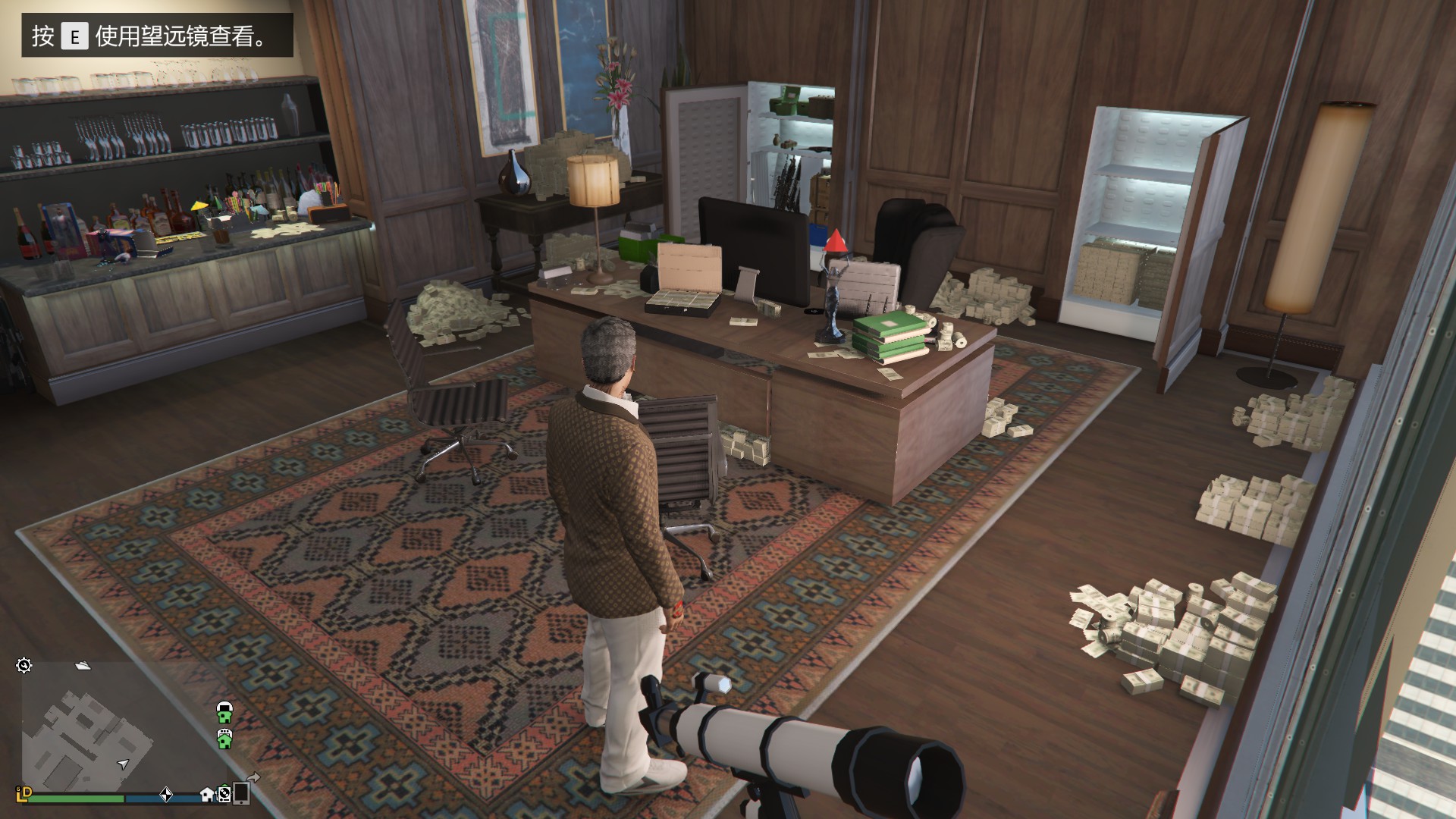 steam库里点击开始gta5 选择第一个.