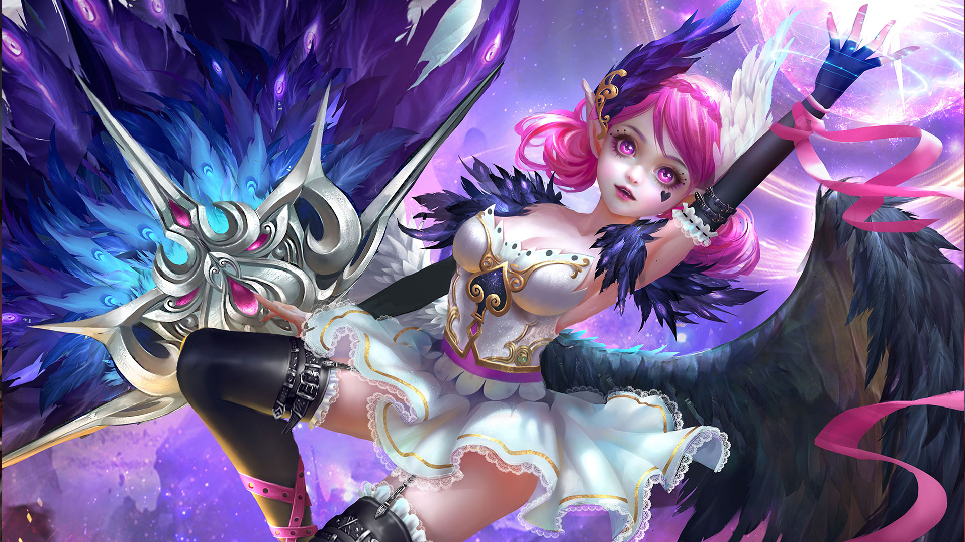 精品贵8丨270皮四荣耀水晶全息碎影丨星元貂蝉鼠年新