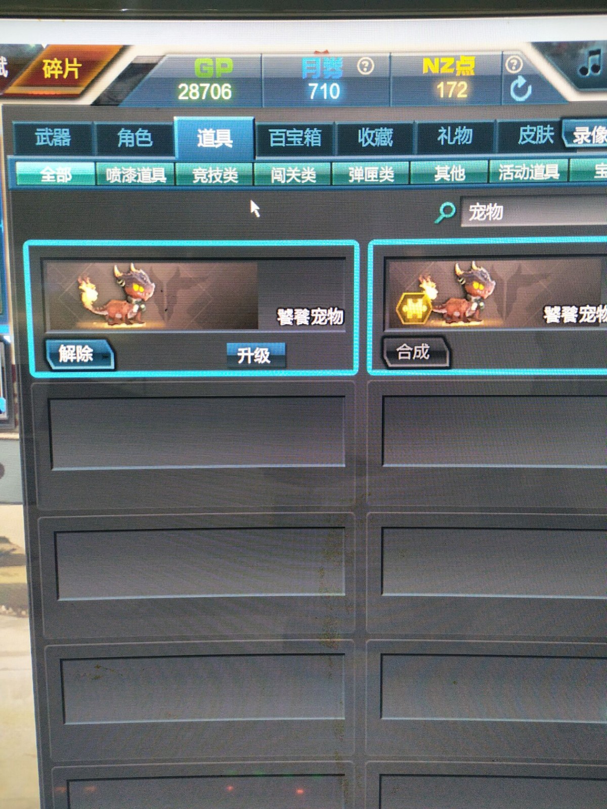 【pve武器套装】诸神套, 魔鲲 天神套 【角色】,初霜皮肤此逆战账号已