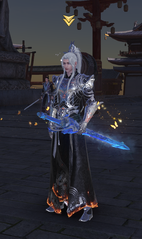 三镇派双特效64太白孔雀翎雪凤西狩蝶意沧海27585魅力值