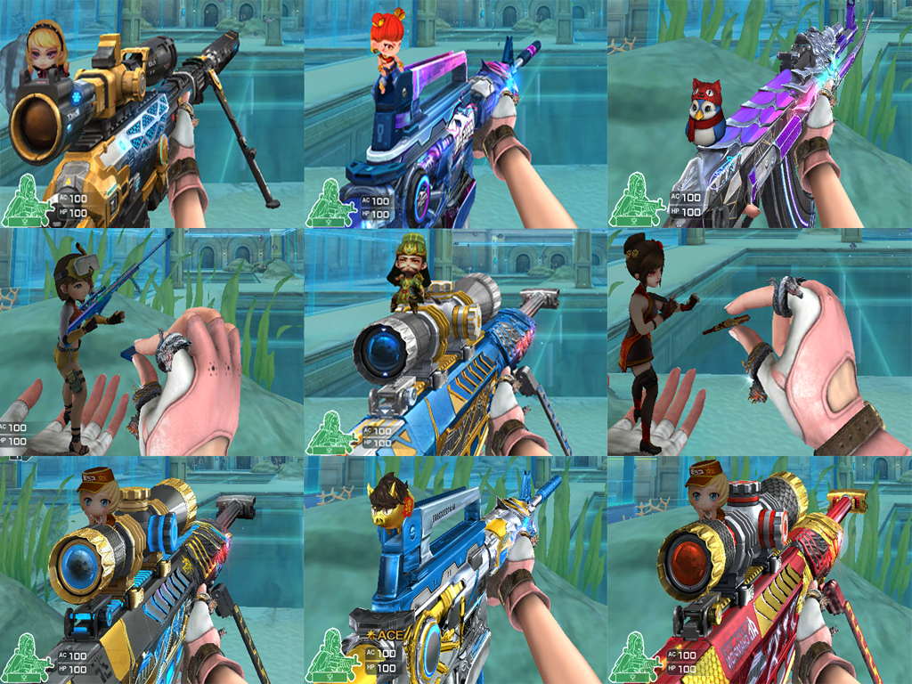 荣耀枪王150v堕天神幻神蝴蝶斯泰尔不换弹不退包6烈7炼